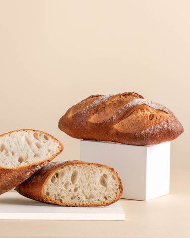 French Baguette Sourdough (two, 6 inch pieces)