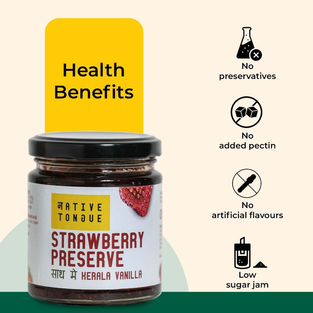 Strawberry Preserve with Kerala Vanilla
