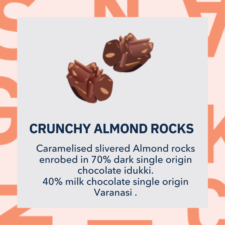 Crunchy Almond Rocks  (VEG) (vegan)