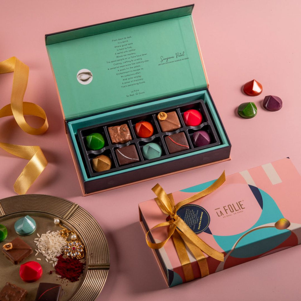 Timeless Bond Limited Edition Box of 10 Ganache & Bonbons