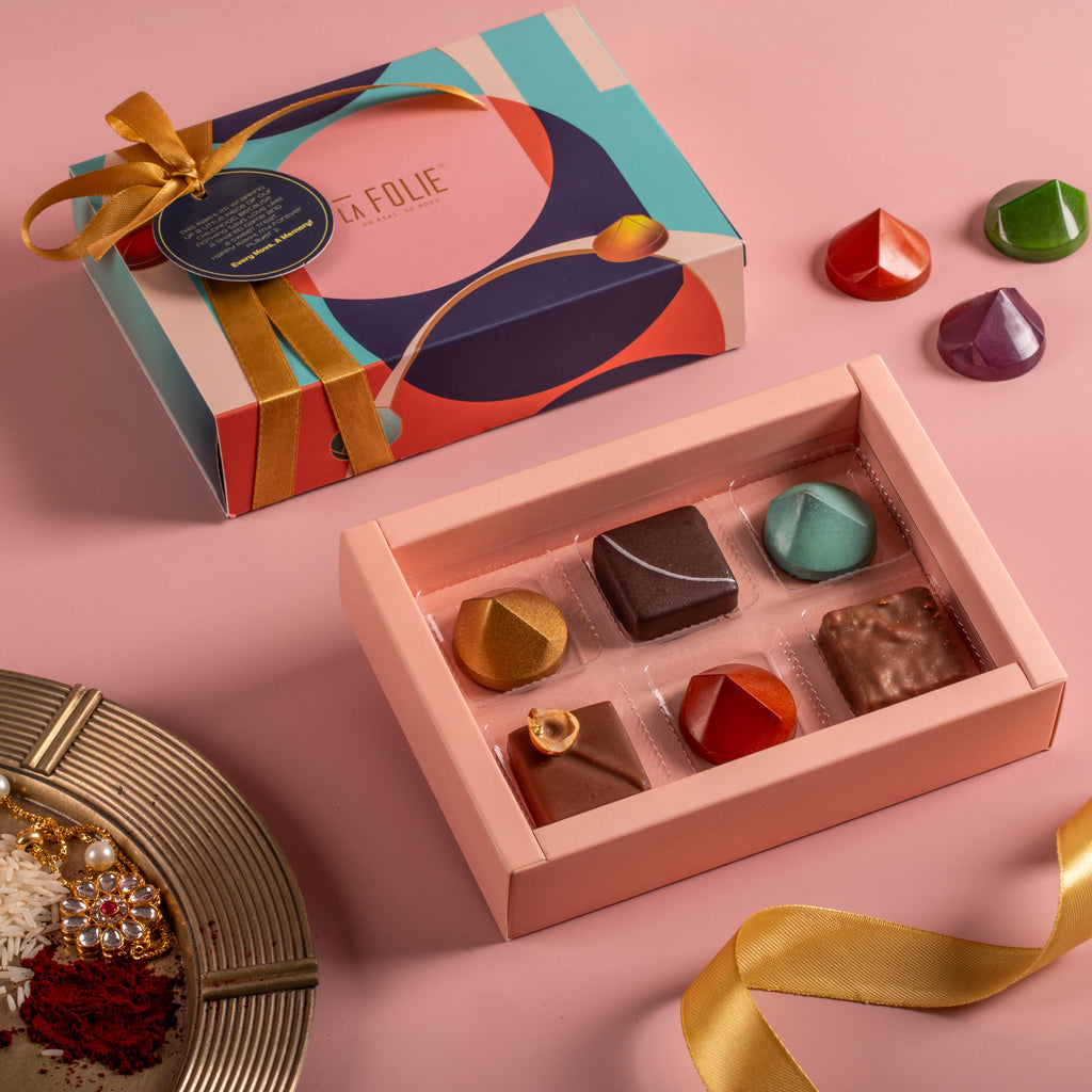 Diwali, At Play Chocolates Inspired By The Flavours, Colours And Contrasts Of Celebration Box Of 6